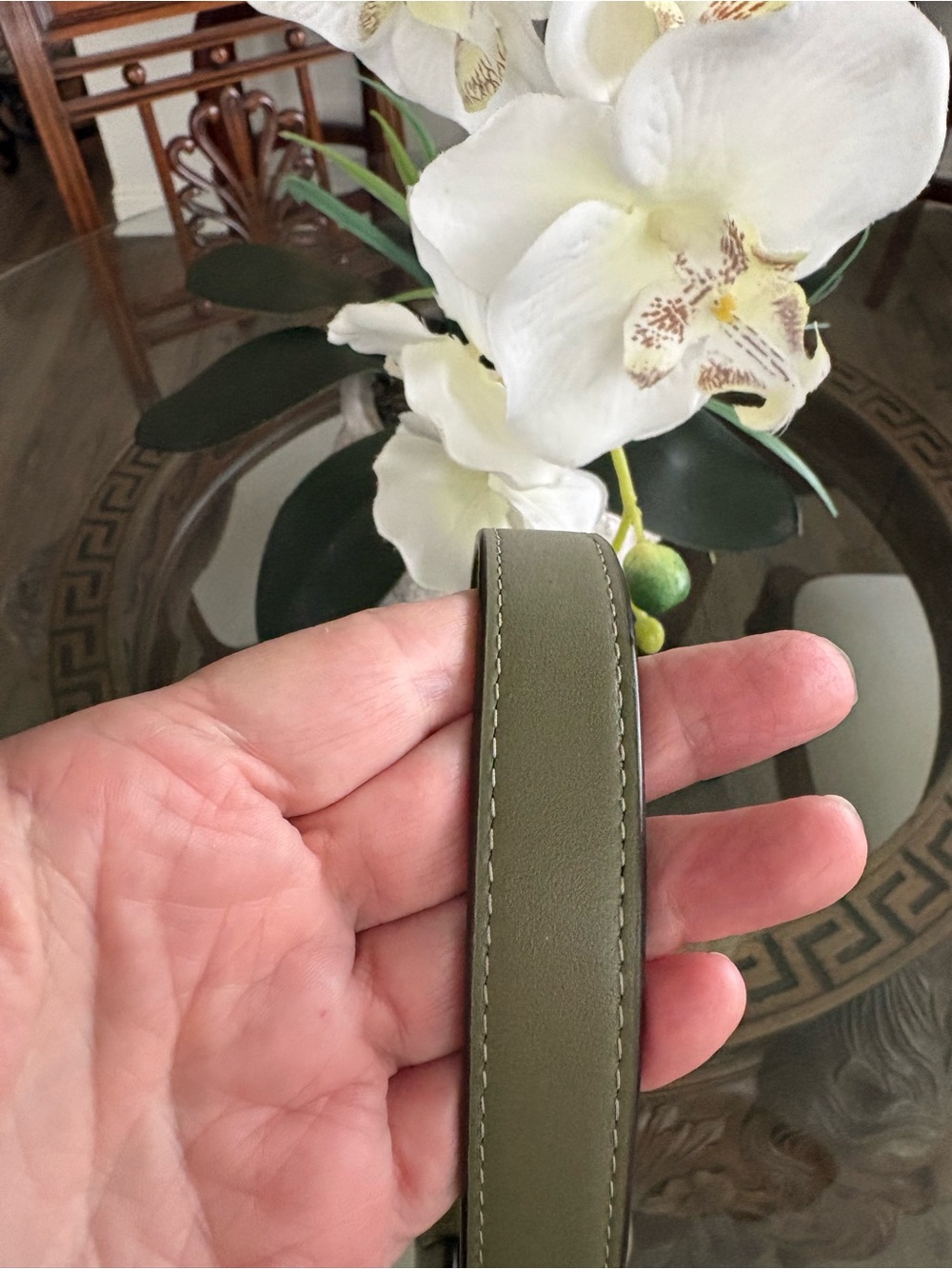 🤍🤍COACH ELIZA SAGE REFINED CALF LEATHER SHOULDER BAG!🤍🤍 - Picture 7 of 10